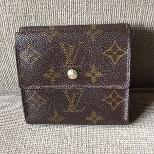 Louis Vuitton w hook compact wallet